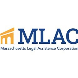 MLAC logo with yellow stylized building symbol and blue text reading 