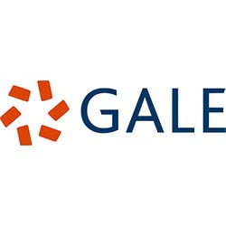 Gale logo with six orange rectangular shapes forming a circular design to the left of the word 
